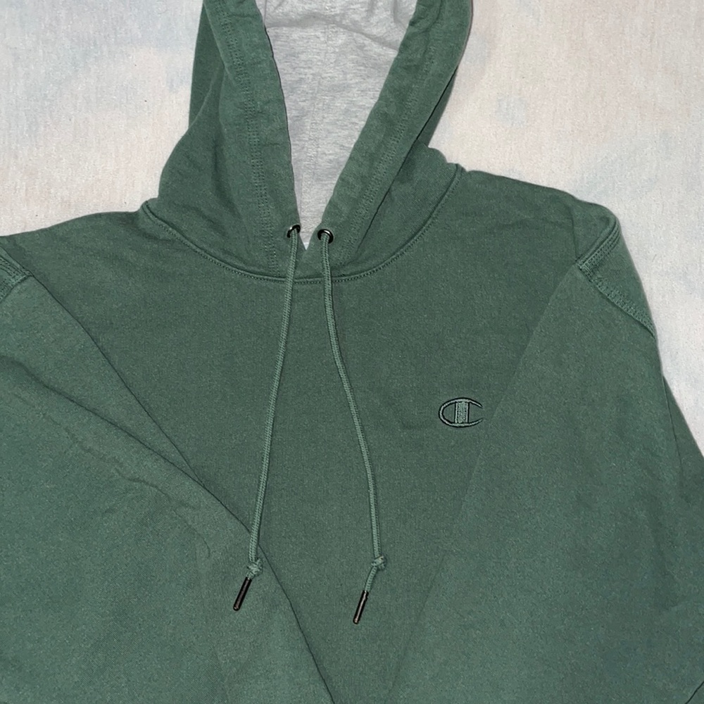 Green Champion Hoodie Sz: L